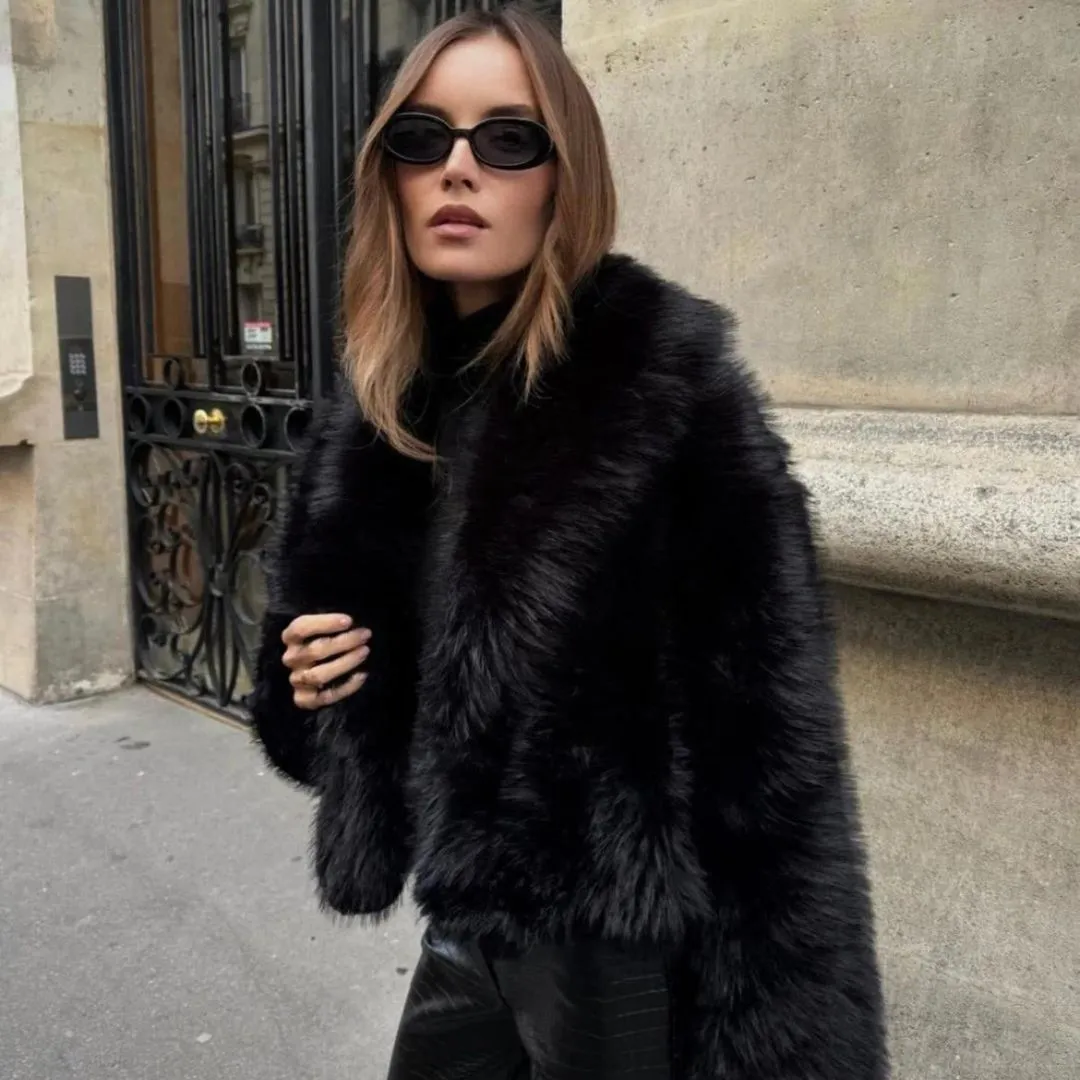 Allison - Manteau de fourrure pour femme