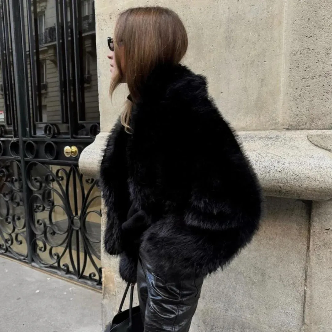 Allison - Manteau de fourrure pour femme