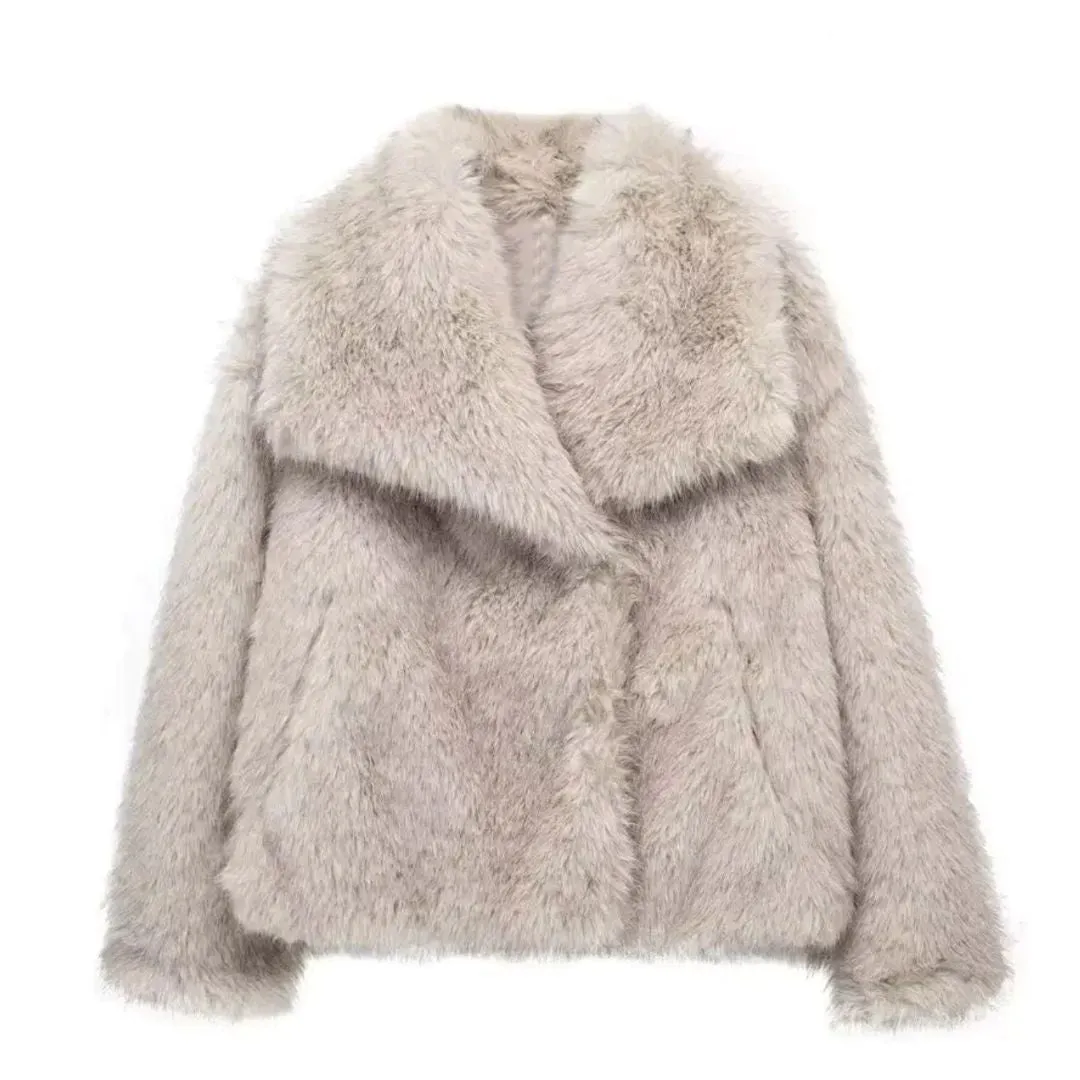 Allison - Manteau de fourrure pour femme