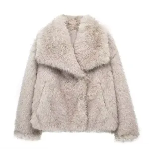Allison - Manteau de fourrure pour femme