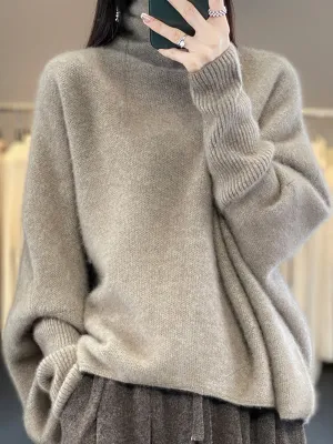Annelise® | Cozy Oversized Turtleneck Sweater