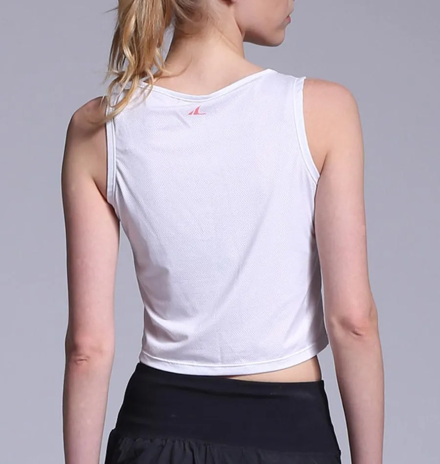 ATHLETE Women's Logo Art Crop Tank, Style AT01