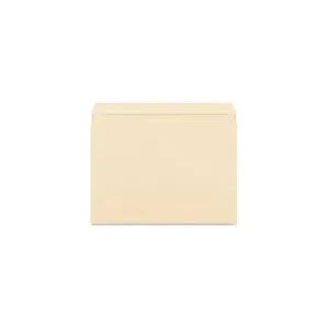 Business Source Straight-Cut 1-ply Tab Heavyweight File Folders - Letter - 8 1/2" x 11" Sheet Size - Straight Tab Cut - 14 pt. Folder Thickness - Manila - Recycled - 50 / Box