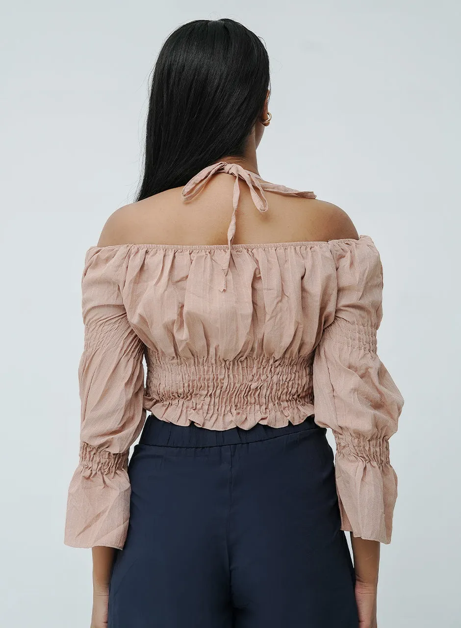 Casual Plazzo - Navy Blue