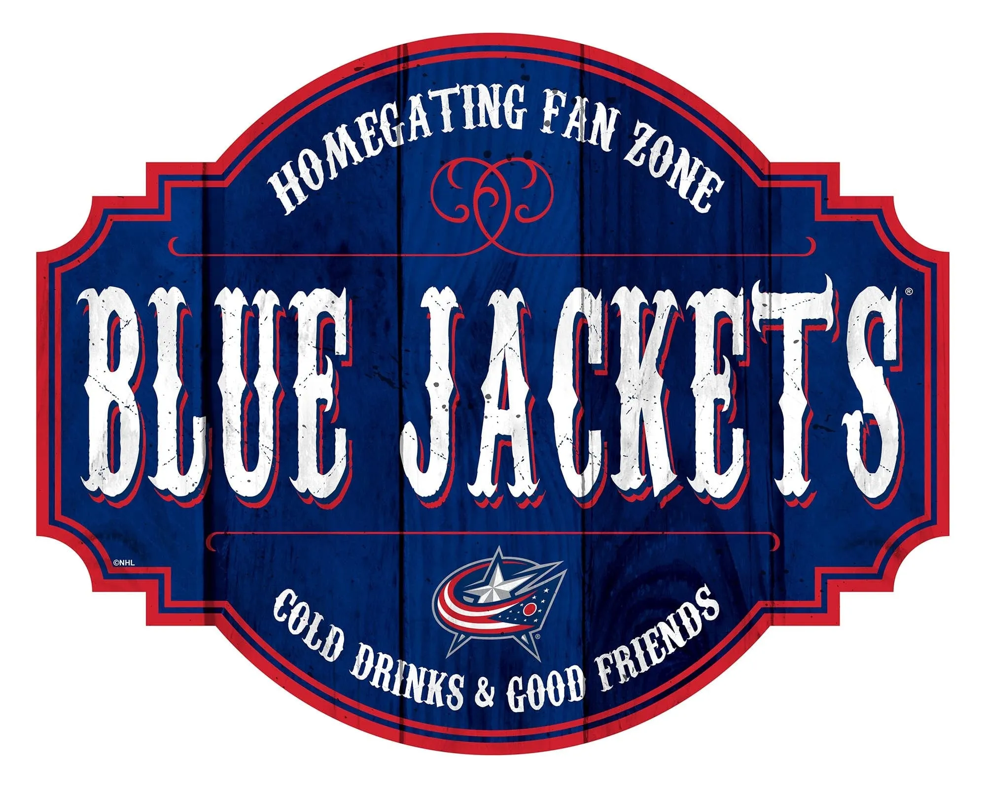 Colombus Blue Jackets Homegating Tavern 24in Sign