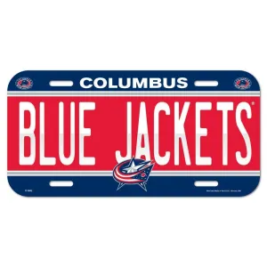 Columbus Blue Jackets License Plate