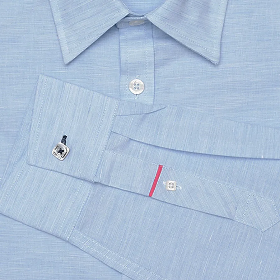 Cooper Heather Blue Button Down