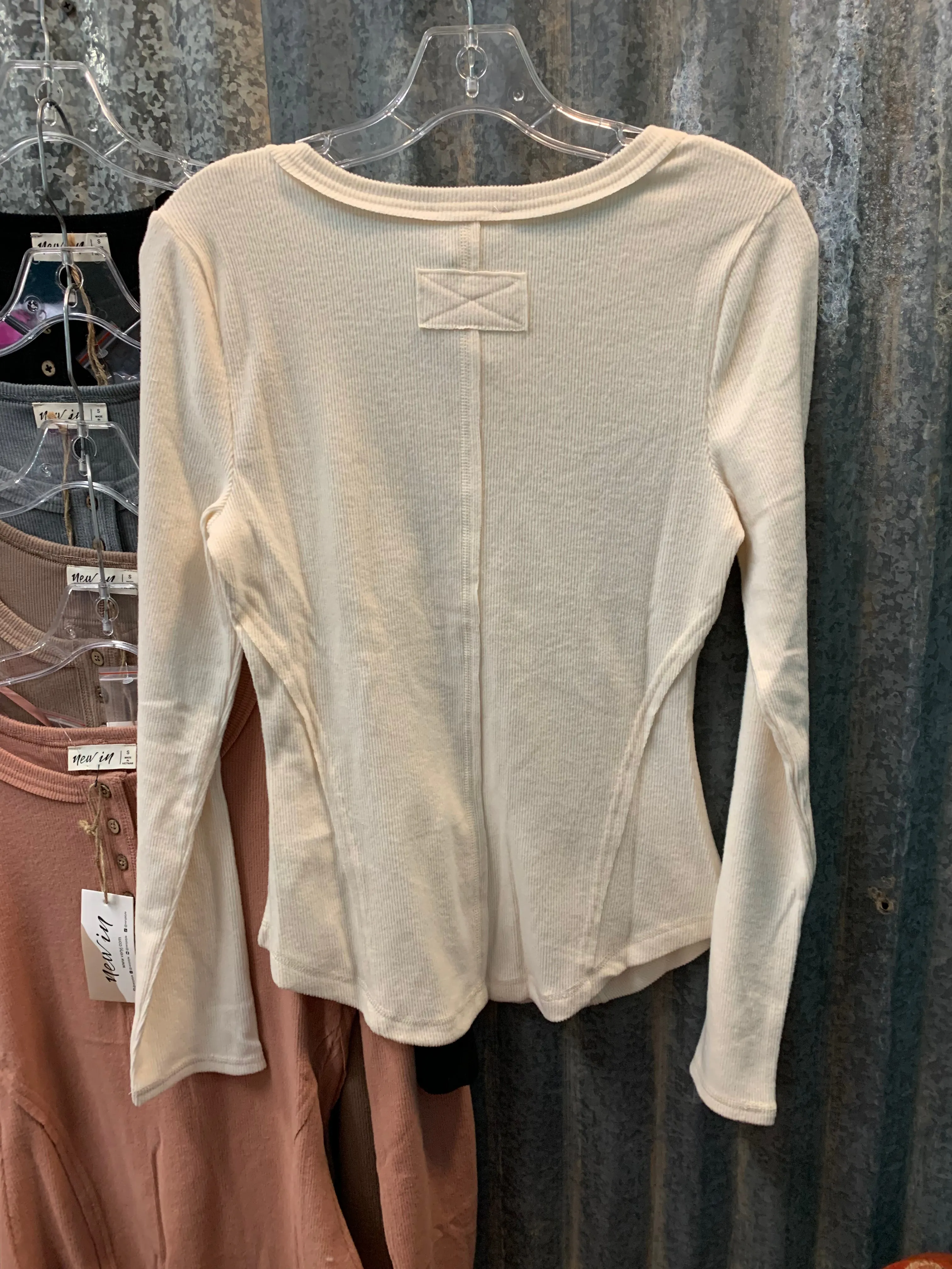 Cozy Brushed Henleys *6 colors*