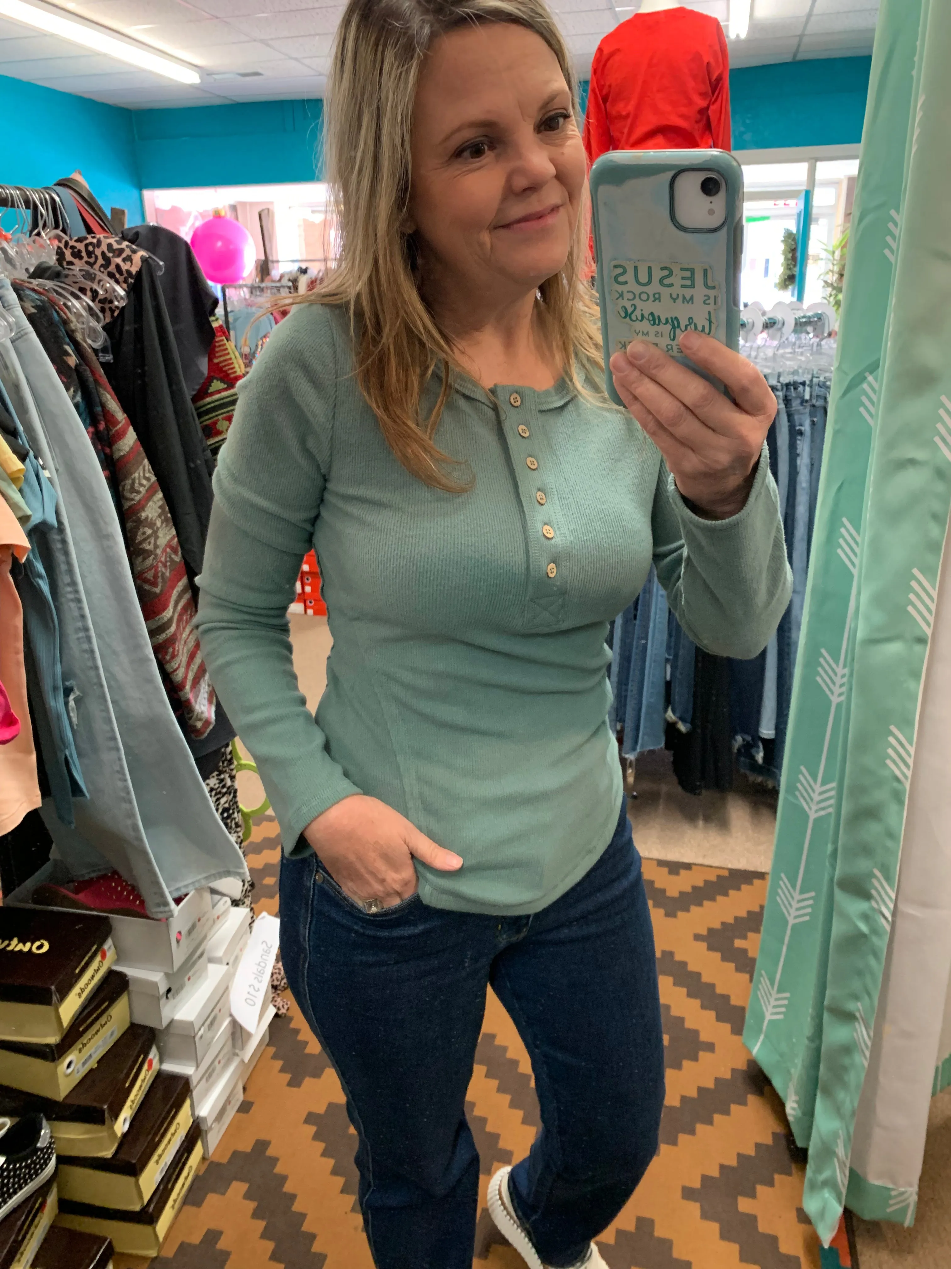 Cozy Brushed Henleys *6 colors*