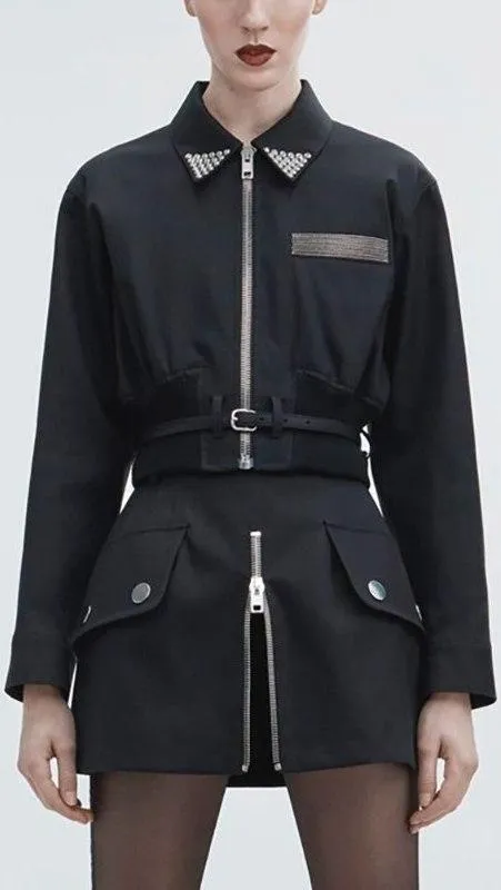 Cropped Utility Jacket