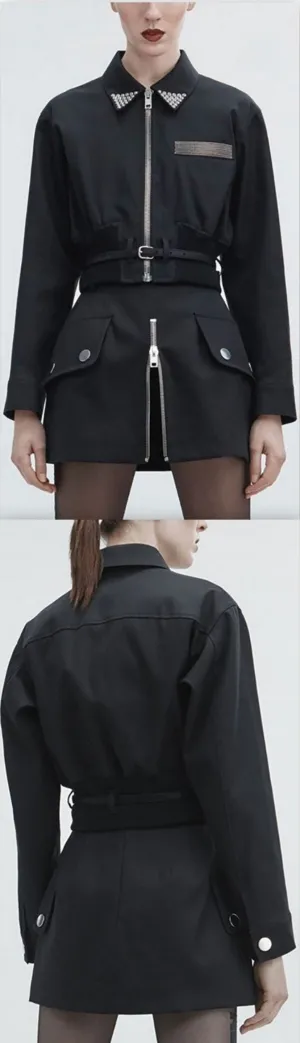 Cropped Utility Jacket