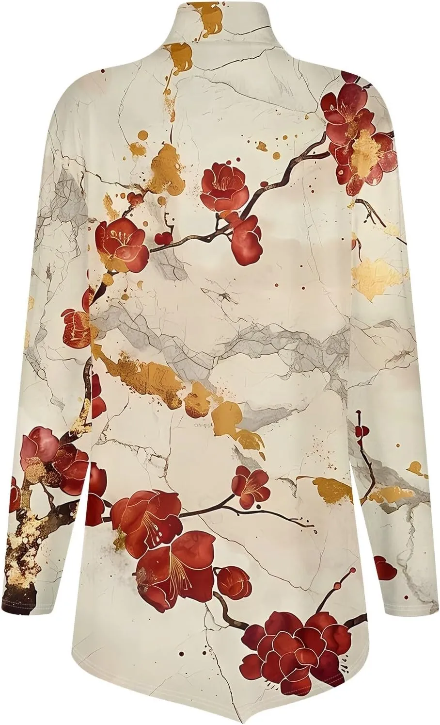 Fall Tops For Women 2024 Casual Long Sleeve Pullover Fashion Print Oversized Sweatshirt Flannel Soft T Shirts