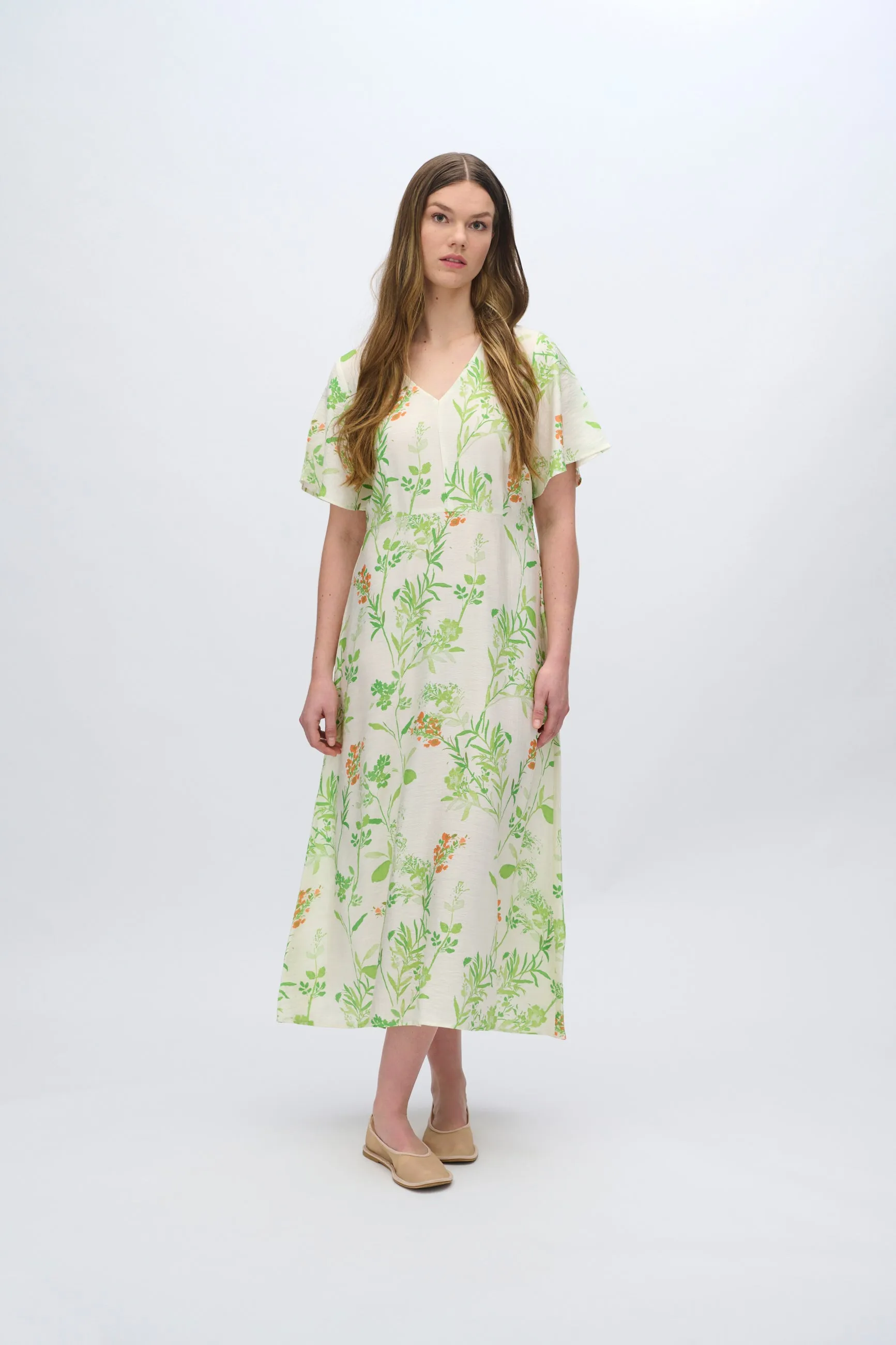 Hamma midi dress 4289 - Broken White