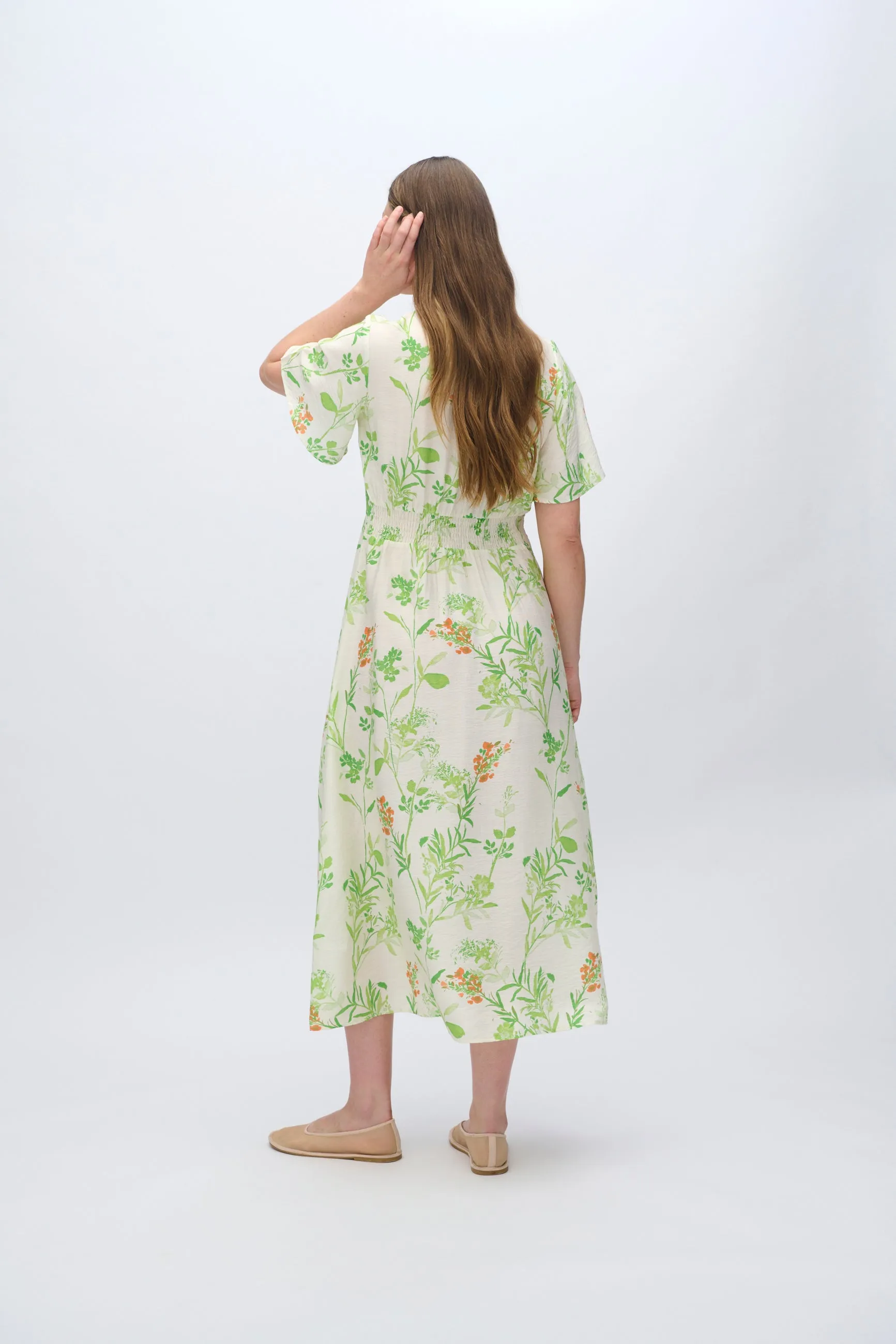 Hamma midi dress 4289 - Broken White