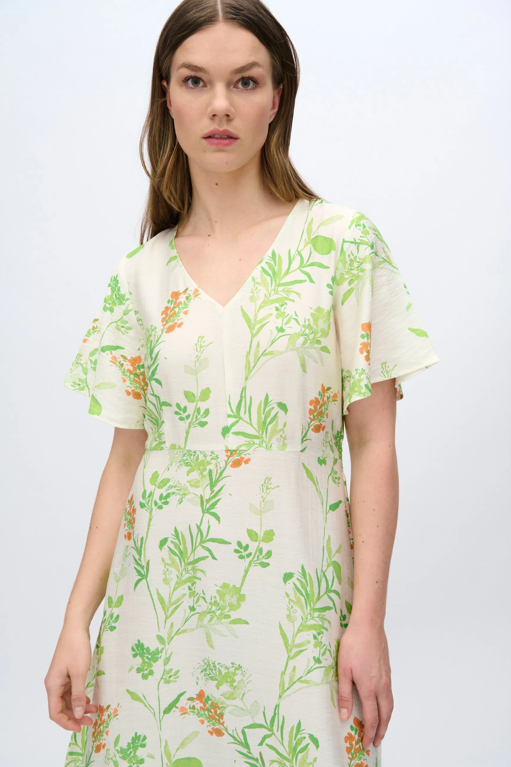 Hamma midi dress 4289 - Broken White