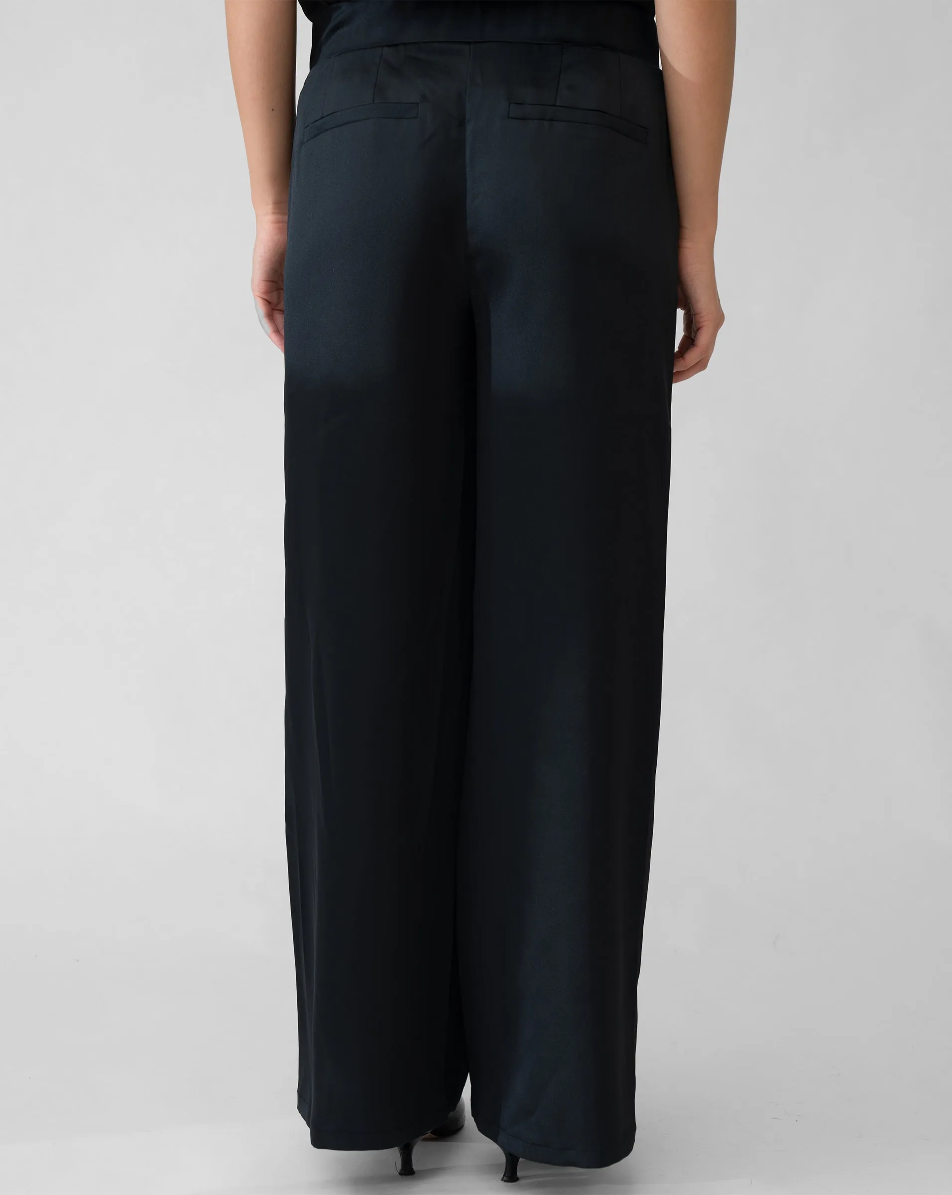 Hematite Pull On Trouser