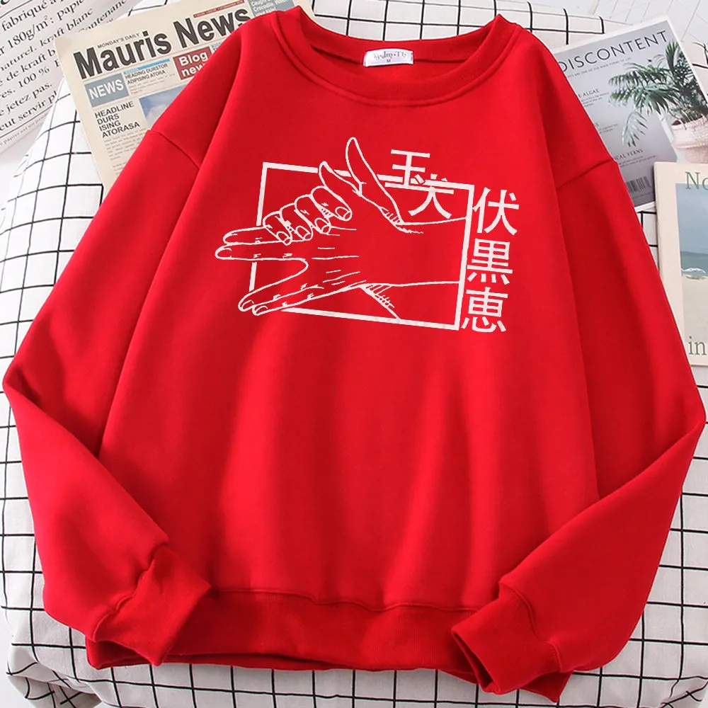 Hot Sale Comfortable Casual Tops Fushiguro Megumi Anime Jujutsu Kaisen Print Hoodie