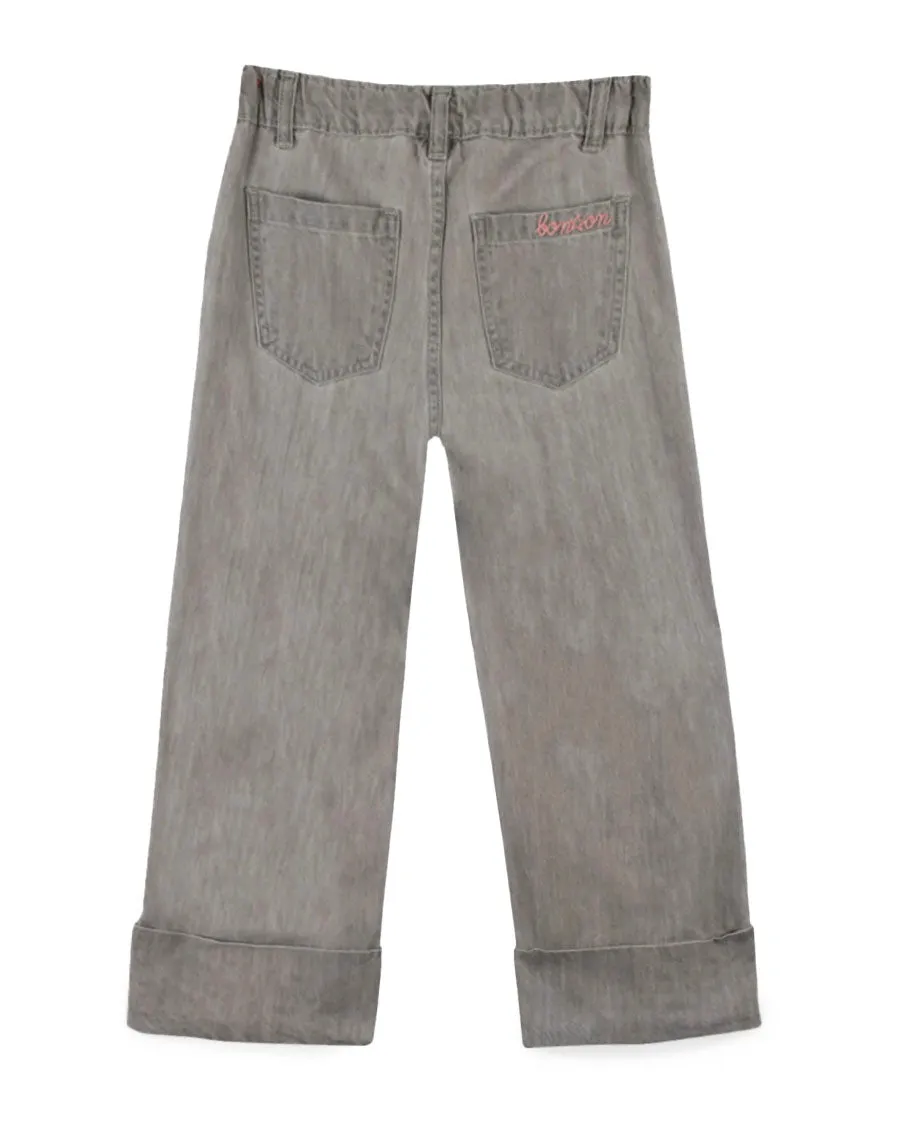 Janot Trousers - Chambray Gris