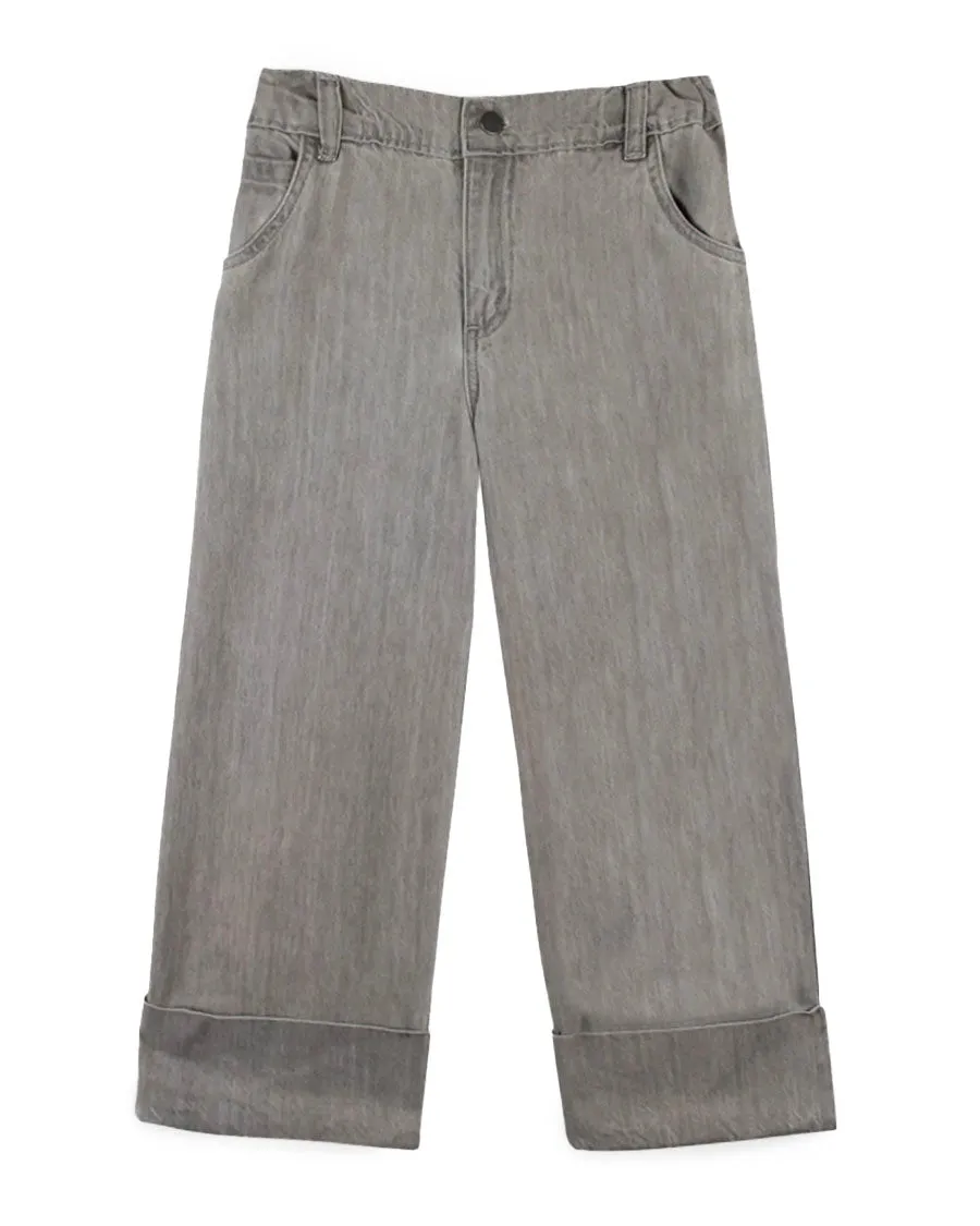 Janot Trousers - Chambray Gris