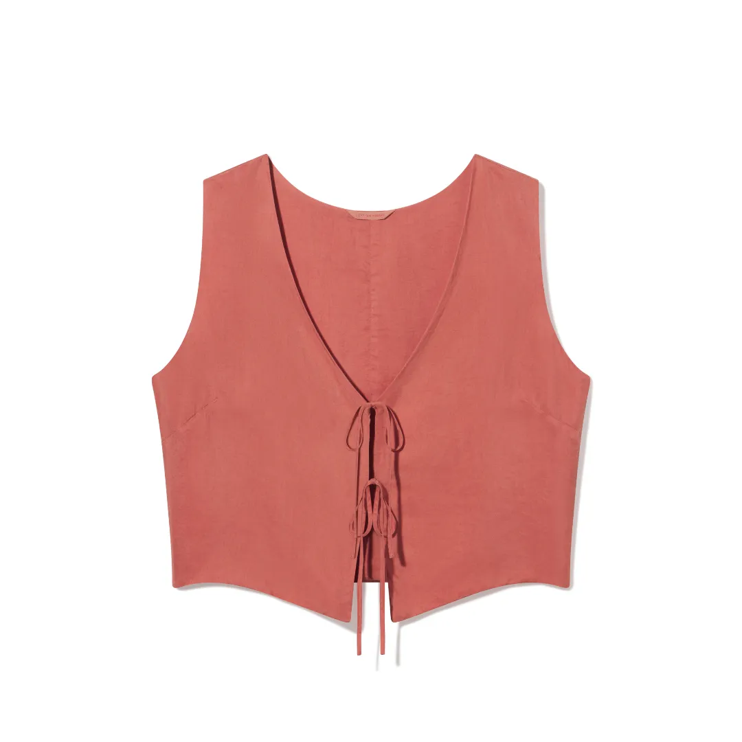 Journey Tie Top - Camp