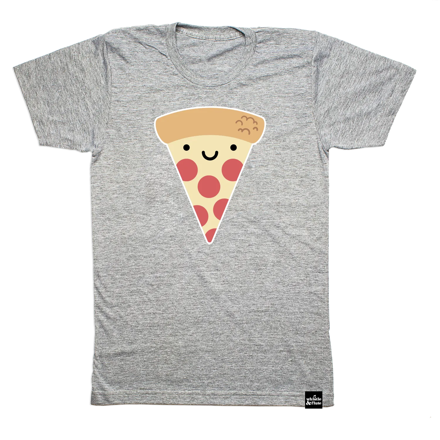 Kawaii Pizza T-shirt - Adult