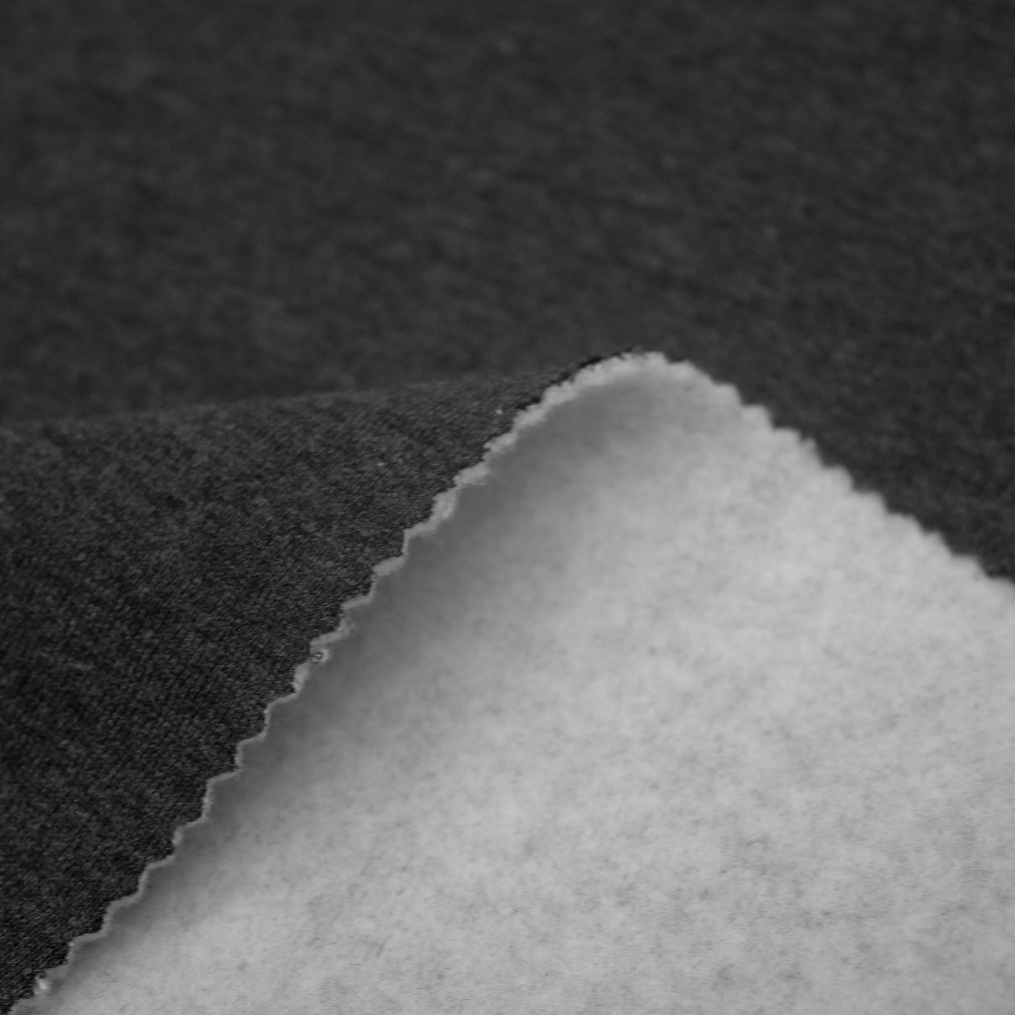Kyle Dark Grey Cotton Sweater Jersey Molton SHOWROOM SAMPLE 34CM X 60CM