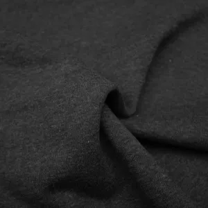 Kyle Dark Grey Cotton Sweater Jersey Molton SHOWROOM SAMPLE 34CM X 60CM