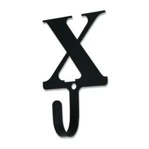 Letter X Wall Hook Small