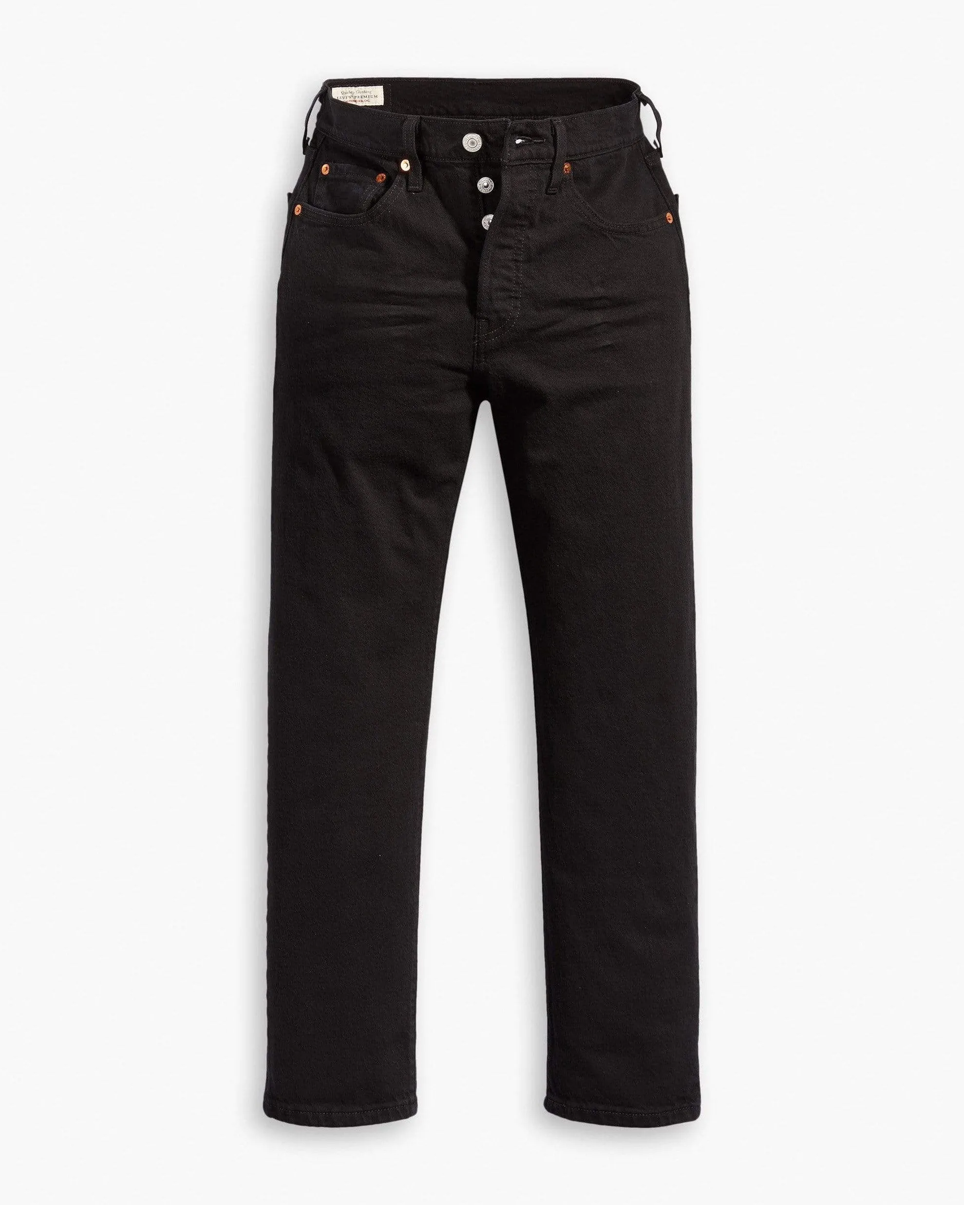 Levi's® Womens 501 Crop Jeans - Black Sprout