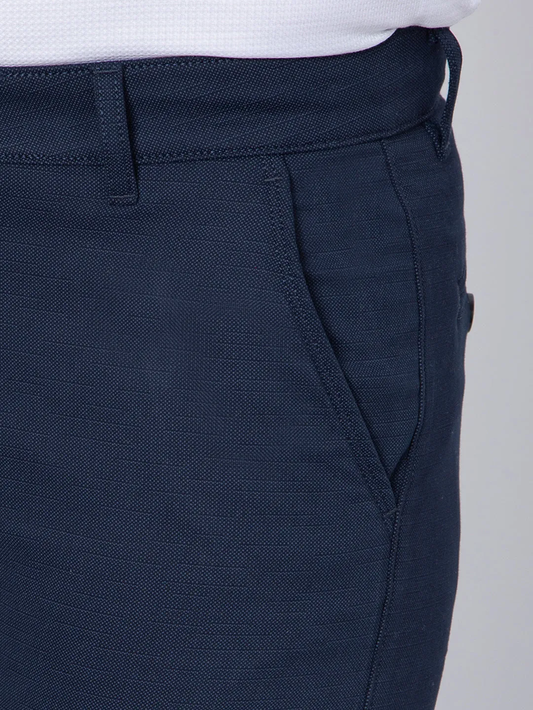 Men Cotton Regular Fit Trousers