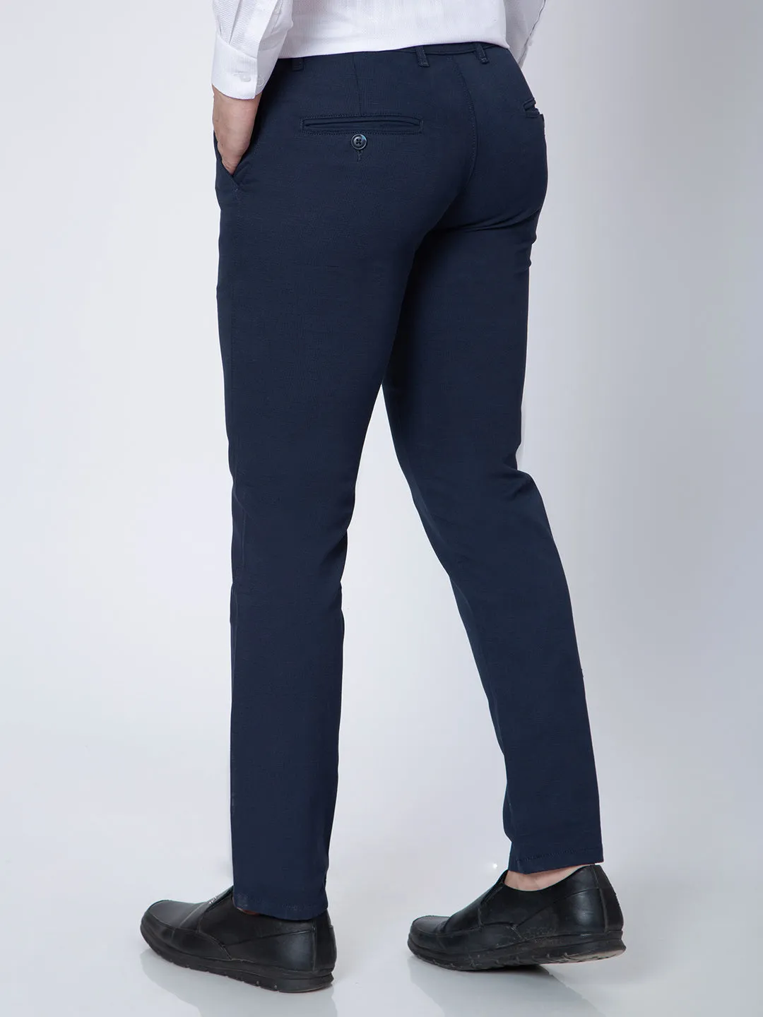 Men Cotton Regular Fit Trousers