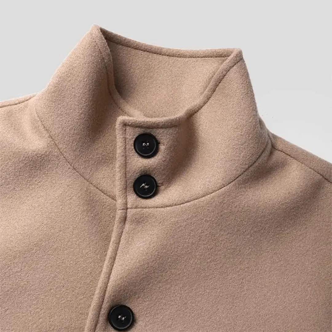 Men's Lightweight Versatile Jacket with Stand Collar