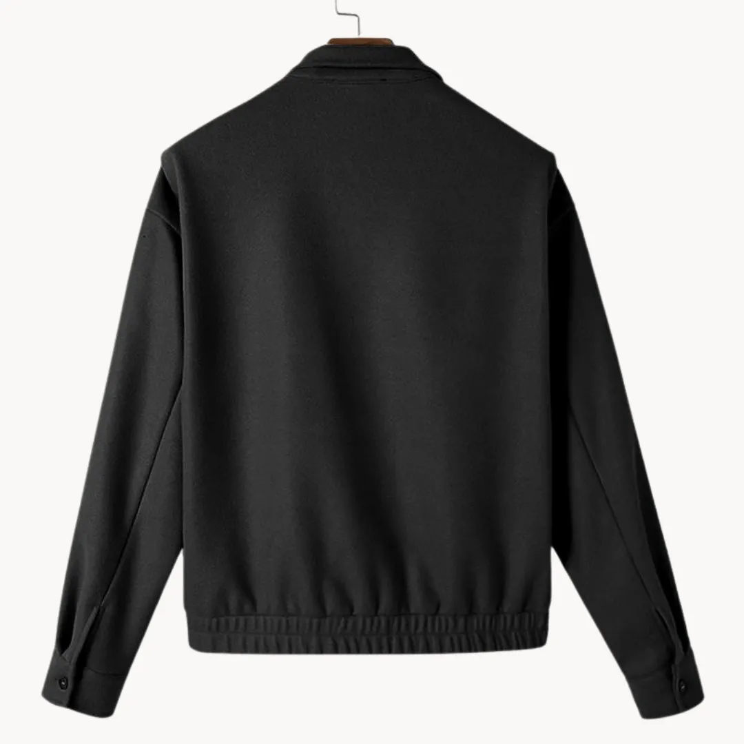 Men's Lightweight Versatile Jacket with Stand Collar