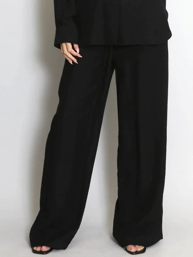 Morgan black trousers