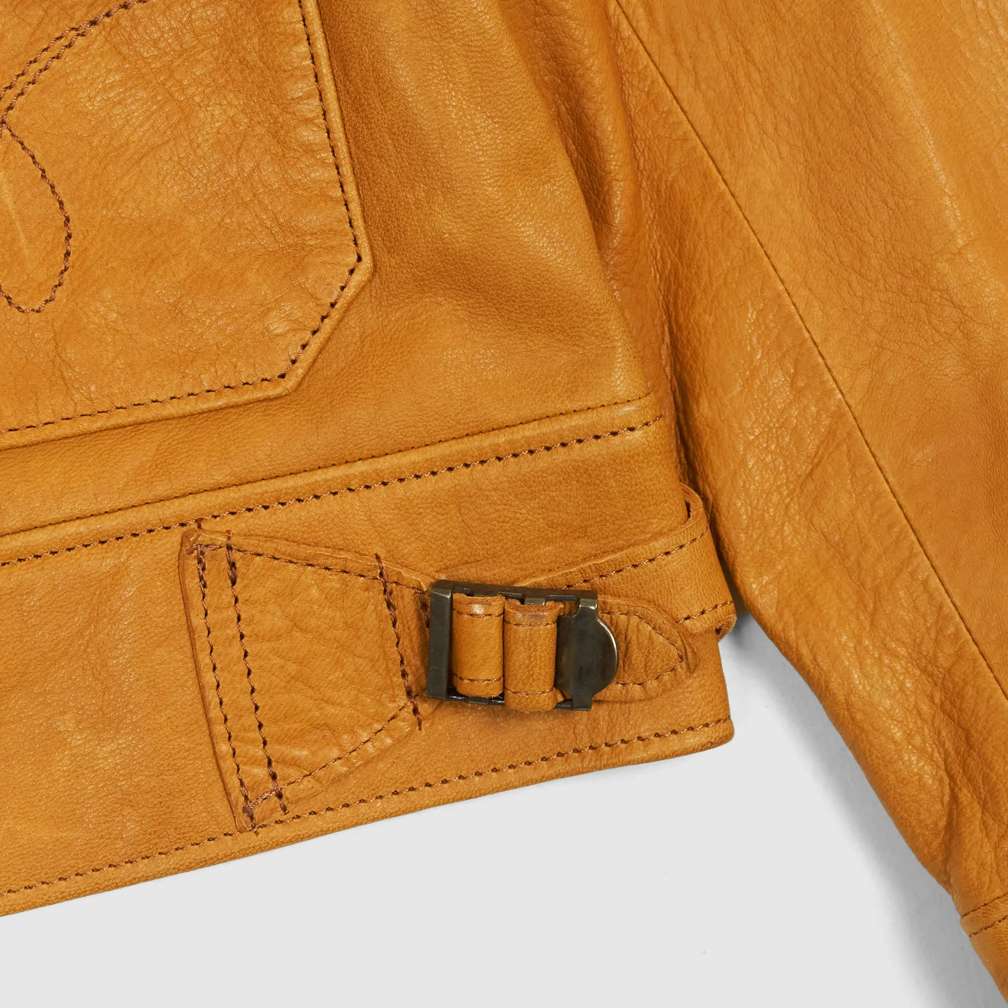 Neighborhood Leather Jacket Old West Deer