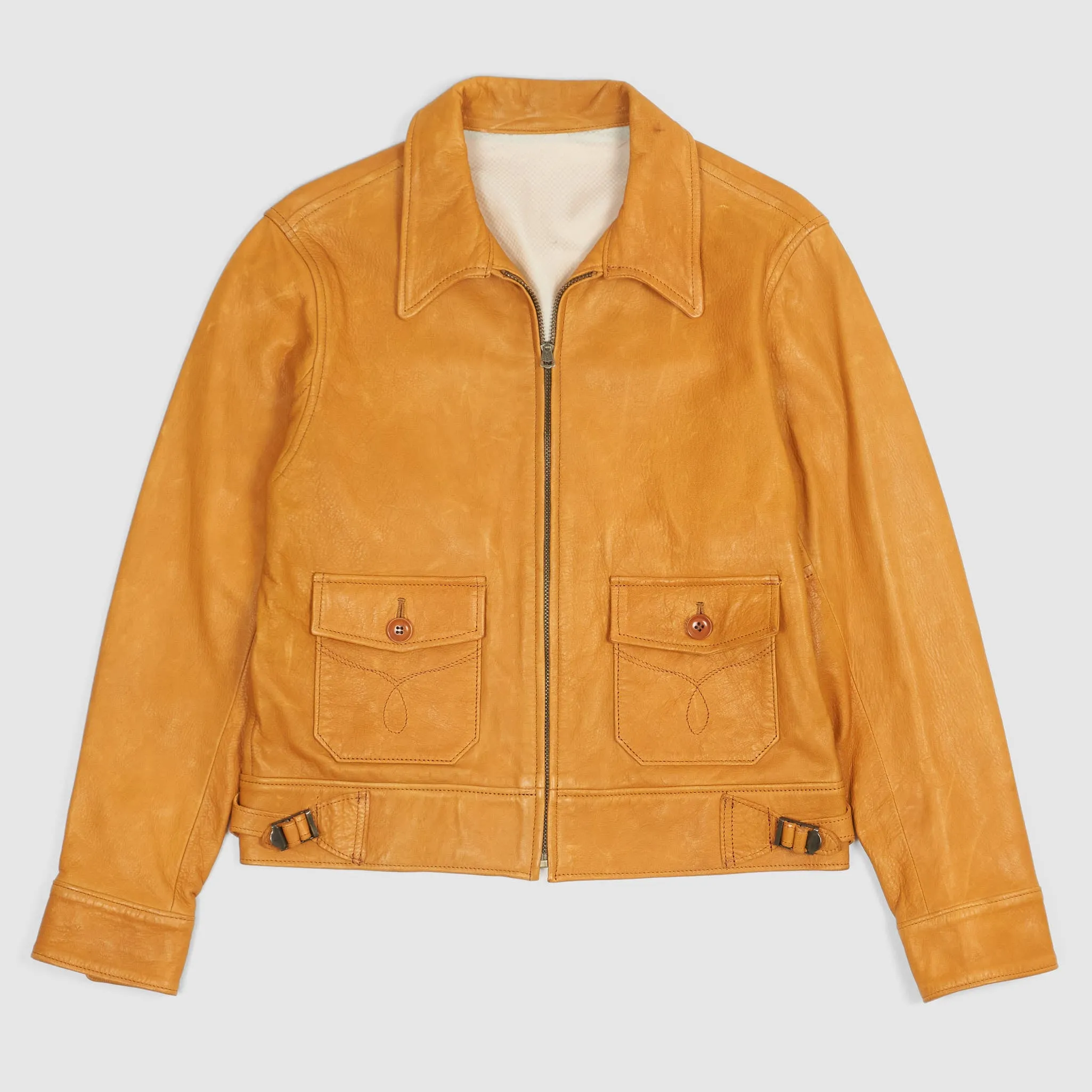 Neighborhood Leather Jacket Old West Deer