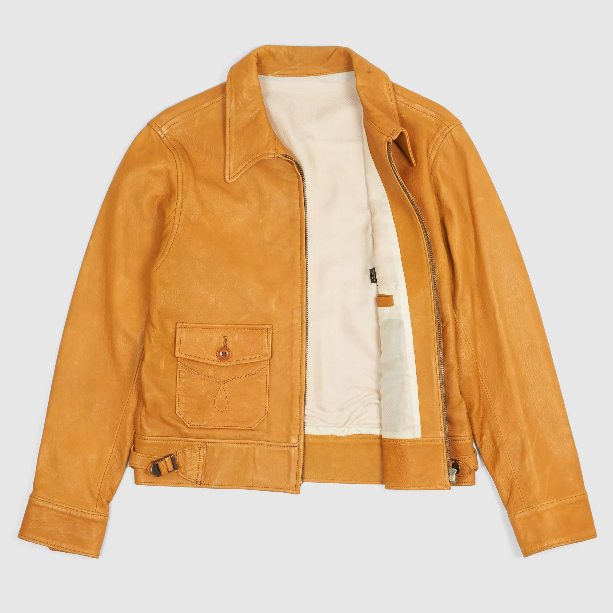 Neighborhood Leather Jacket Old West Deer