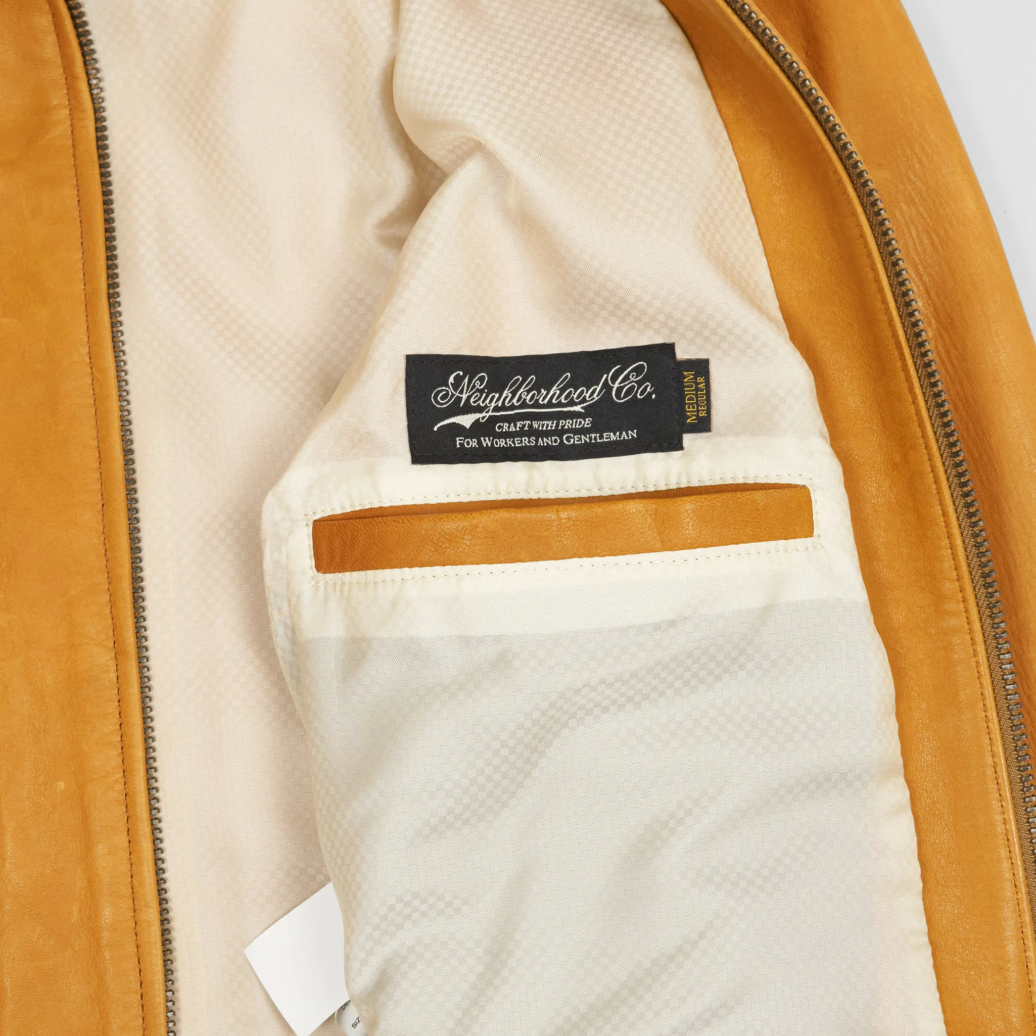 Neighborhood Leather Jacket Old West Deer