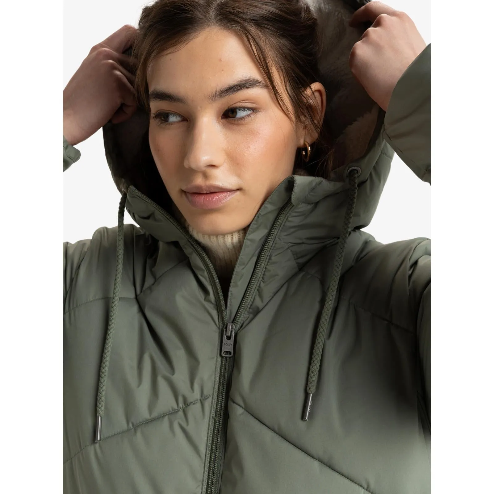 Roxy Womens Better Weather Padded Jacket