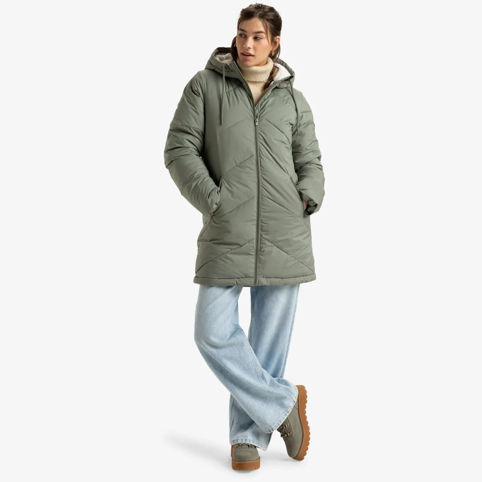 Roxy Womens Better Weather Padded Jacket