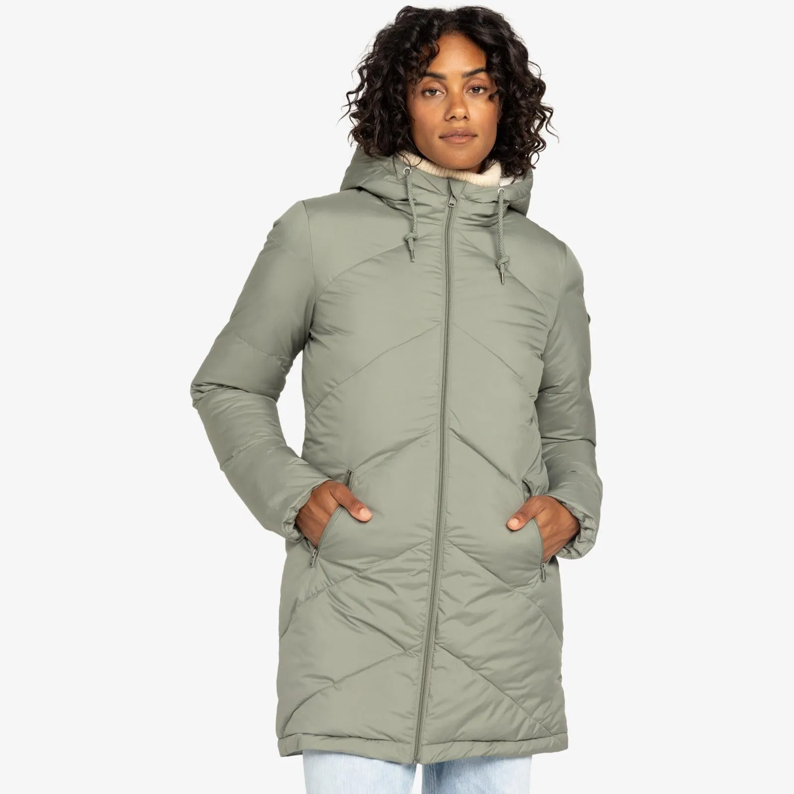 Roxy Womens Better Weather Padded Jacket