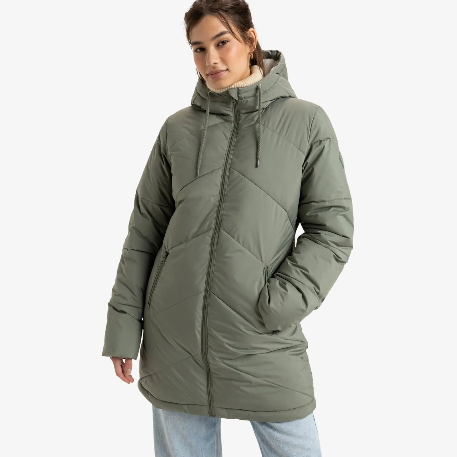 Roxy Womens Better Weather Padded Jacket