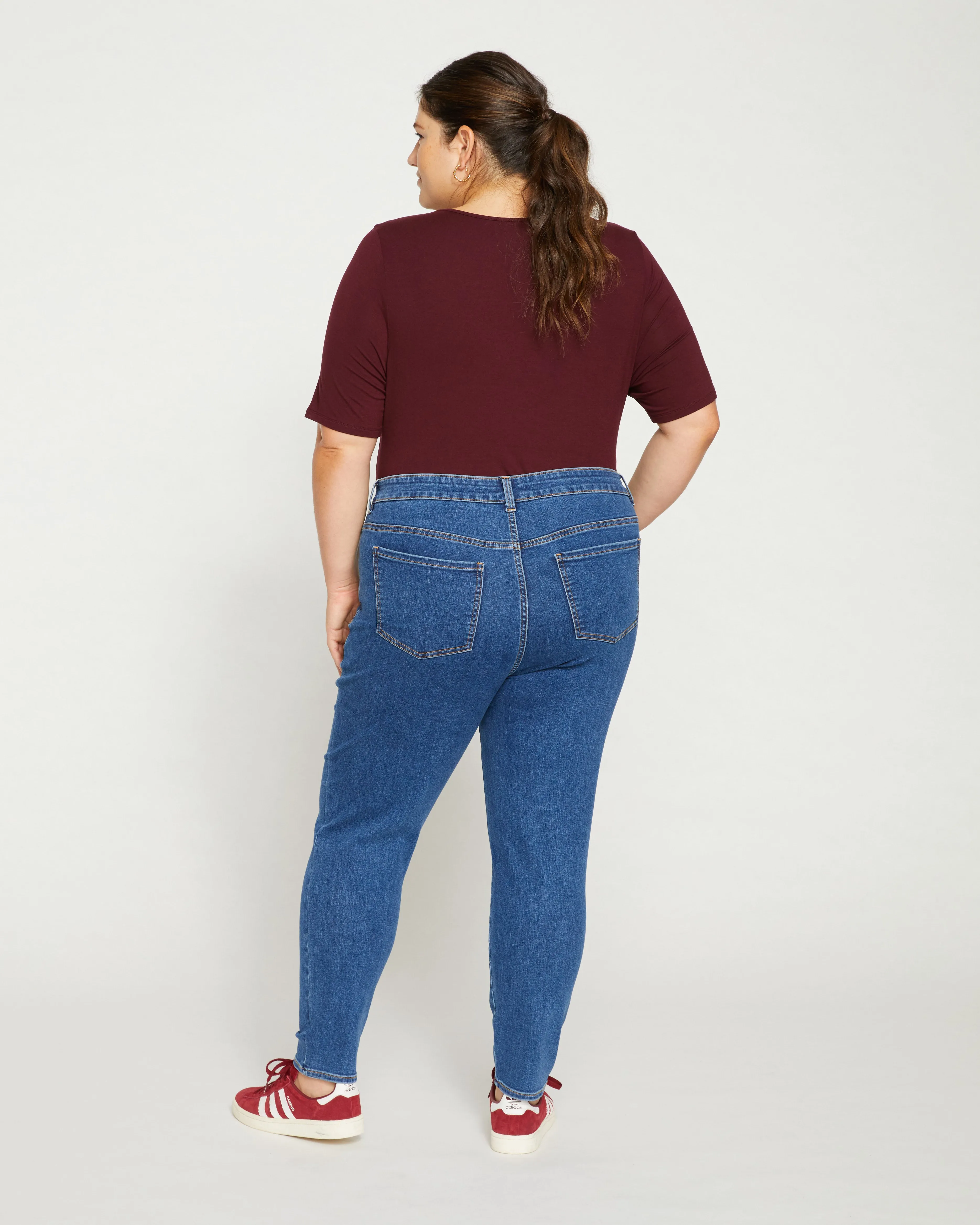 Seine High Rise Skinny Jeans 27 Inch - Odeon Blue