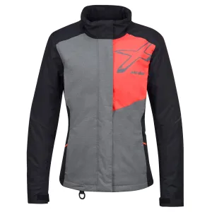 Ski-Doo Ladies' Holeshot Snowmobile Jacket Coral Grey