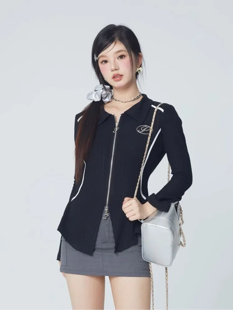 slim fit versatile sports cardigan