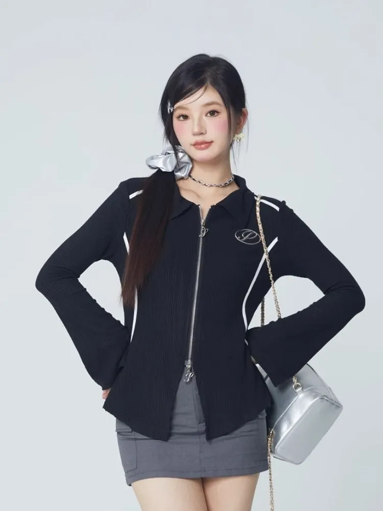 slim fit versatile sports cardigan
