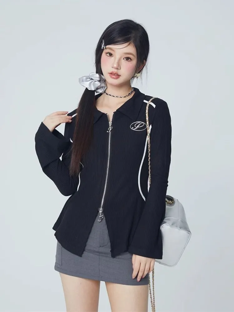 slim fit versatile sports cardigan