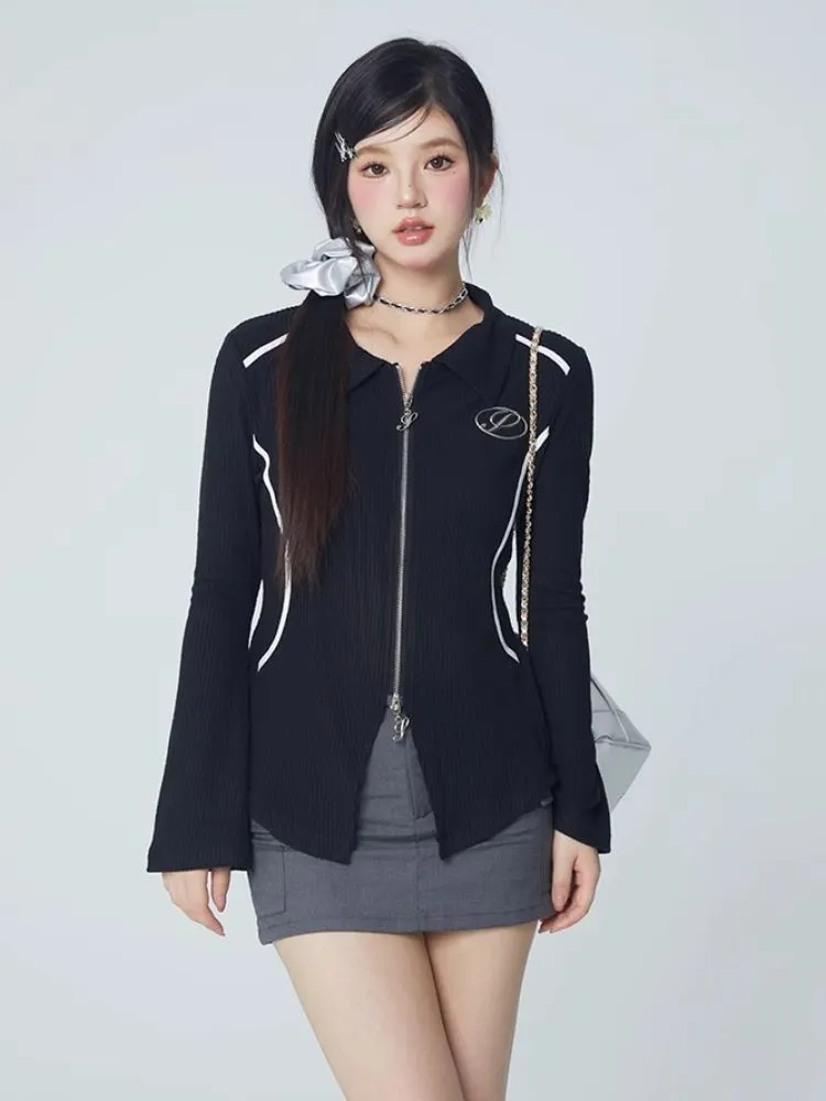 slim fit versatile sports cardigan