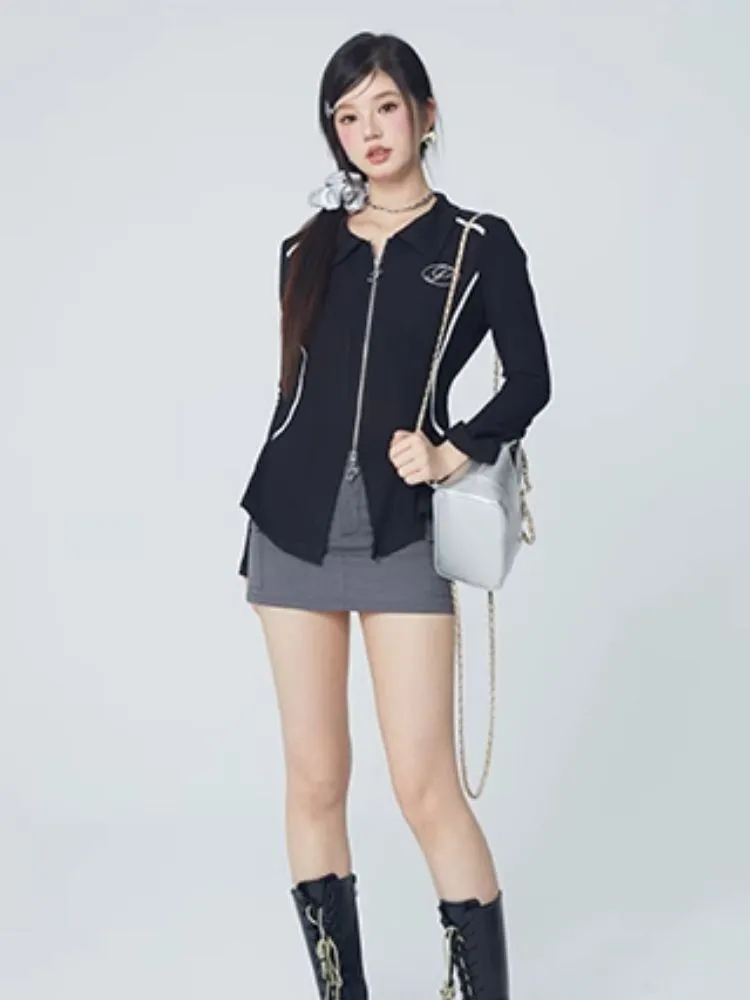 slim fit versatile sports cardigan