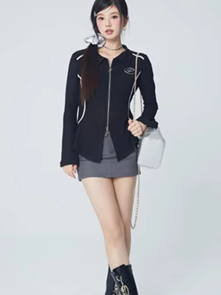 slim fit versatile sports cardigan